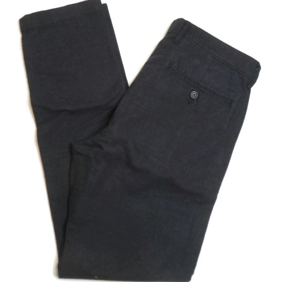 J Crew 484 Slim Fit 32 x 32 Brushed Twill Pants New Dark Green Navy Blue Chino - Picture 10 of 10